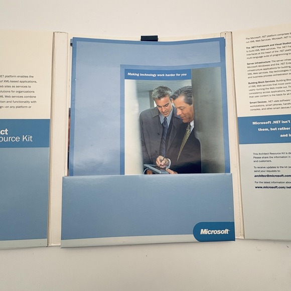 Vintage Microsoft .NET Architect Resource Kit CD Training Tutorial Guide - Picture 5 of 5